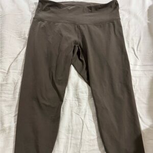 Old Navy Power Press Active High-Rise Brown/Gray Leggings